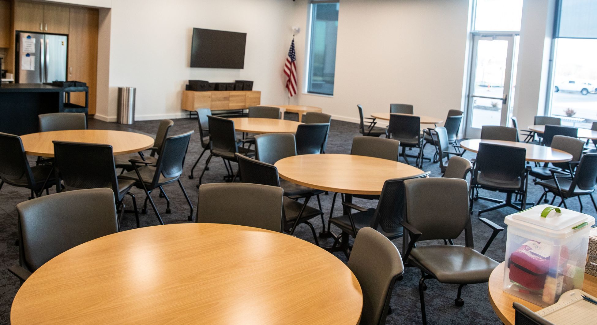 The 55+ Club room